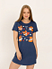 Туника "Foxy" Тёмно-синий арт. к1211тс