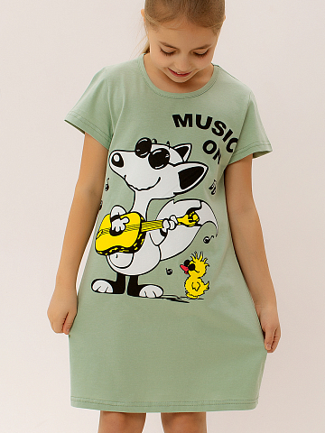 Платье "Мульти" Светлый Хаки арт. дк290сх